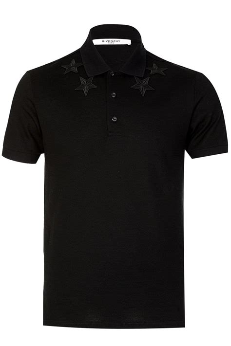 givenchy embroidered polo shirt.